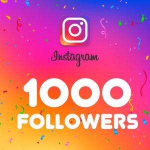 1k instagram followers