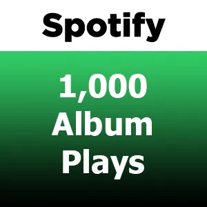 1k Spotify plays